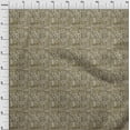 thumbnail image 4 of oneOone Silk Tabby Yellow Fabric African Craft Projects Decor Fabric Printed By The Yard 42 Inch Wide, 4 of 4