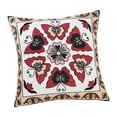 thumbnail image 4 of Funda de cojín Macarena estampado floral cuadrada 45 cm x 45 cm decorativa hogar restaurante oficina, 4 of 8