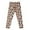 Brown, variant on Toddler Kids Girls Athletic Leggings High Waisted Dance Workout Running Yoga Stretchy Skinny Pants Leopard Tights Sports Long Pants 3-8 Years