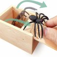 thumbnail image 1 of Spider Prank Box - Funny Wooden Box Toy, Hilarious Christmas Money Gift Box Surprise Toy And Gag Gift Practical Joke, 1 of 5