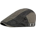 thumbnail image 2 of CoCopeaunts Newsboy Cap Spring Summer Sun Hat Unisex Cotton Ivy Flat Cap Adjusted Artist Painter Beret Hat Men Women Beret Hat, 2 of 8