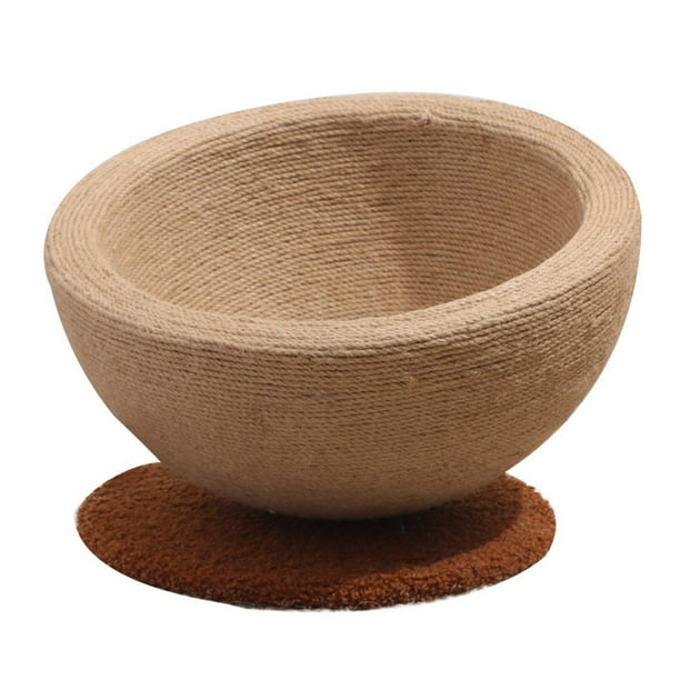 GROWTH TANK Cat Scratching Bowl Modern Sturdy Cat Scratching Pad for Kitten Cat Sleeping