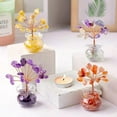 thumbnail image 4 of Quartz Natural Gemstone Crystal Money Tree Good Luck Prosperity Feng Shui Tree, 4 of 4
