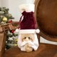 thumbnail image 5 of JM 2 Piezas Bolsa de Botella de Vino Tinto de Navidad, Regalos de Navidad Fundas para Botellas de Vino Diseño de Papá Noel para Fiesta de Navidad en el Hogar para Decoración Festiva, Decoración de Mesa de Navidad JM, 5 of 5