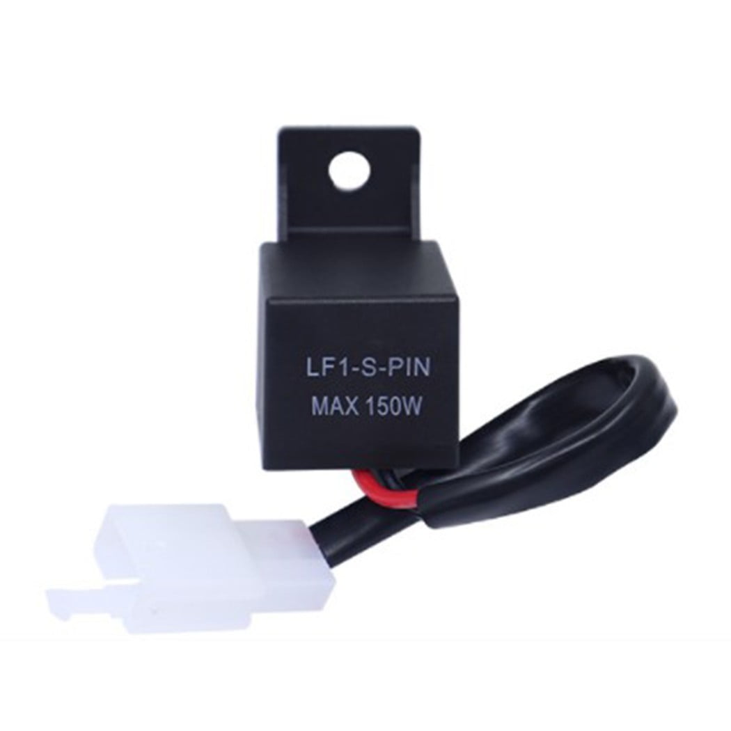 2Pin Adjustable LED Flasher Relay Turn Signal Blinker Light For Motorcycle 12V 2Pin Adjustable LED Flasher Relay Turn Signal Blinker Light For Motorcycle 12V