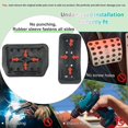 thumbnail image 4 of Tesla Model 3 Model Y 2022 2023 Pedales de acelerador y freno, Model 3 Model Y 2022 2023 Tapas de pedal, placa de cubierta, clavijas de pie [no para 2018-2021] (Plata), 4 of 5