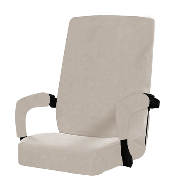 Yuarrent Decoración de oficina con funda para silla resistente al polvo y al desgaste, funda para sillón de oficina suave y cómoda Decoración del hogar