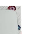 thumbnail image 2 of Ambesonne Ethnic Fitted Sheet, Evil Eye Pattern, Twin Size, Multicolor, 2 of 2