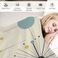 thumbnail image 3 of ARISTURING  Mid Century Throw Blanket, Retro Abstract Geometric Pattern Boho 1950s 1960s Iconic Atomic Starbursts Modern Sputnik Print Blanket for Couch Sofa Bed Decorative Gifts, 3 of 6