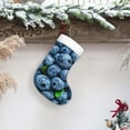 thumbnail image 5 of Cauagu Fresh Blueberries for Christmas Stockings,1-Pack Large Xmas Stocking Holiday and Farmhouse Stocking Fit for Christmas Holiday Party Decoration(17.7*11 Inch), 5 of 7