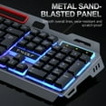 thumbnail image 2 of T-WOLF TF-600 Combo de ratón y teclado con cable 104 teclas Panel de metal, 2 of 8