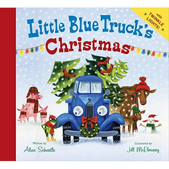 Pre-Owned Little Blue Truck's Christmas, Hardcover by Schertle, Alice; McElmurry, Jill (ILT), ISBN 0544320417, ISBN-13 9780544320413
