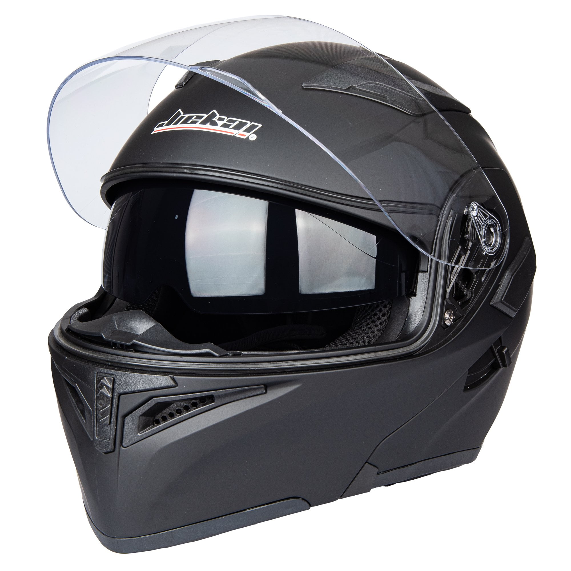 Full Face Motorcycle Helmet Dual Visor Sun Shield Flip up Modular Motocross  DOT Approved Helmets (Red, Medium) : : Auto e Moto