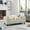 Beige, variant on Cozy Modern Pet Sofa Bed for Small & Medium Dogs, Stable Low-Profile Dog Couch with Armrests & Backrest, 4 Colors Available