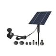 thumbnail image 3 of Solar Water Pump Water Fountain Solar Pond Pump for Pool Bird Bath Landscape With Bracket, 3 of 8