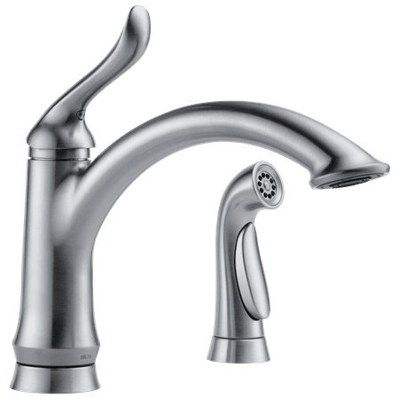 Delta Faucet Linden&trade; Single Handle Kitchen Faucet with Spray