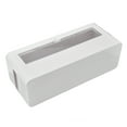thumbnail image 1 of Grande Boîte de Gestion de Câbles d'Alimentation Multifonctionnelle Blanche, 1 of 16