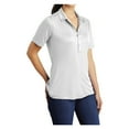 thumbnail image 4 of Yellow Rooster Women's Short Sleeve Posi-UV Pro Polo White 3XL, 4 of 5