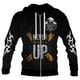 thumbnail image 2 of Nueva sudadera con capucha con cremallera y calavera con estampado 3D para hombre, chaqueta informal de calle de gran tamaño para hombre, ropa de moda retro para otoño e invierno, 2 of 4