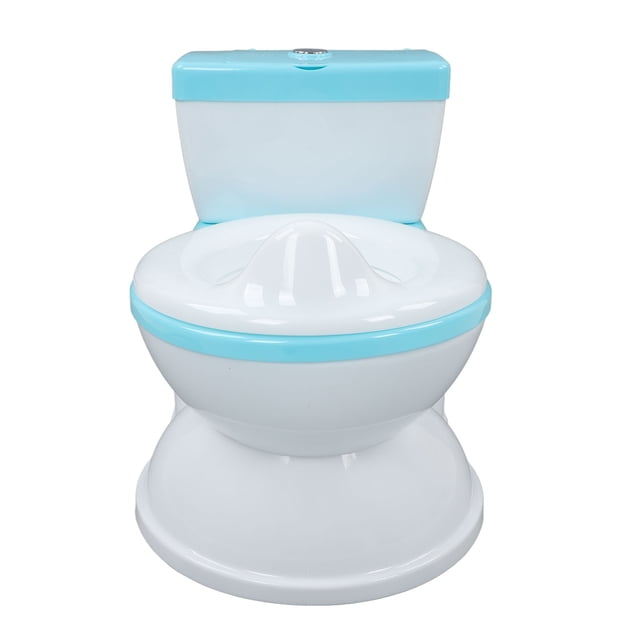 Inodoro Para Aprender A Ir Al Baño, Diseño Realista, Fácil De Limpiar, Con Cubeta Extraíble Y Caja De Almacenamiento, Aspecto Realista, Asiento De Inodoro Para Niños Y Niñas.