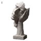 thumbnail image 2 of Gwong Decoración hogareña Silencio de resina es oro escultura estatuilla figurilla artesanía oficina decoración del hogar Gwong 21032142, 2 of 7