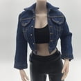 thumbnail image 4 of 1/6 De Mujer Jeans Chaqueta W / Chaleco Weskit Chaleco Ropa Para De Acción De Hugo Figuras de acción Ropa Abrigo, 4 of 10
