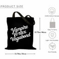 thumbnail image 2 of Vampire Vortex Vagabond Funny Matching Halloween Women Canvas Bag 2Pcs, 2 of 5