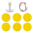 thumbnail image 1 of ‘s Kitchen Christmas Cookie Silicone Stamps Set Biscuit Embossing Mold Chocolate Fondants Baking Mould, 1 of 9