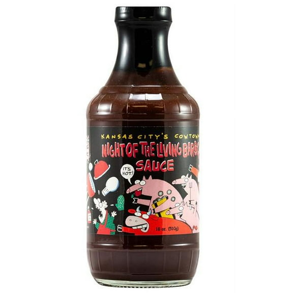 Kansas City's Cowtown Night of the Living Bar-B-Q Sauce - 2 Pack