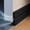 Black, variant on Door Draft Stopper Weather Stripping - Under Door Sweep Gaps Filler, Noise Blocker Wind Guard for Bedroom, Office, Home - 39.3 Inch Rubber Seal for Interior Exterior Doors Energy Saving