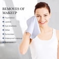 thumbnail image 5 of Washcloths for Face 4 Pack,Reusable Makeup Remover Washcloths,Soft Microfiber Face Cloth,Ultra-Thin Facial Cleansing,Quick-Drying Makeup Remover Cloths, 5 of 7