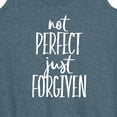 thumbnail image 3 of Instant Message - Not Perfect Just Forgiven - Women's Racerback Tank Top, 3 of 6