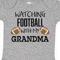 thumbnail image 4 of Inktastic Watching Football with My Grandma Boys or Girls Baby Bodysuit, 4 of 5