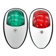 thumbnail image 1 of LED Navigation Light Signal Warning Signal Lamp Marine Navigation Port Starboard Lights for Pontoon Skiff Power Boat ,High Bright, 1 of 7