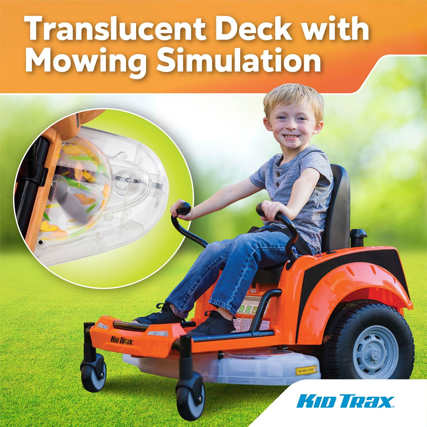 Kid Trax Zero Turn Lawn Mower 12-Volt Ride-On - Samsclub.com