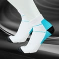 thumbnail image 3 of 1 Pair Good Skin-touch Running Socks Strong Toughness Breathable Easy to Clean Cycling Socks for Sports, 3 of 7