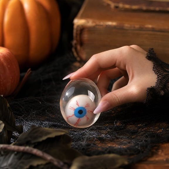 Eyeball Squeeze Ball Stress Relief Toy Water Filled Sensory Fidget Ball Soft Grip Compression Toy for Hand Use