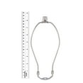 thumbnail image 6 of B&P Lamp® Nickel Plated Finish Table Lamp Wiring Kit with a 8 Inch Harp and Push-Thru Socket, 6 of 7