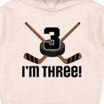 thumbnail image 3 of Inktastic 3rd Birthday Ice Hockey Sports Boys Party Toddler Hoodie, 3 of 4