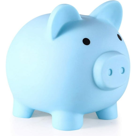 Kids Piggy Bank, Unbreakable Plastic Money Bank Coin Bank for Girls and Boys, Large Size Piggy Bank Gifts for Birthday, Easter, Christmas
