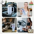 thumbnail image 6 of Might Be Gift, 40 Oz Might Be Water Might Be Vodka Tumbler with Handle & Straw, Might Be Wine Tumbler, Birthday Gifts for Woman Man, Stainless Steel Might Be Cup, 6 of 6