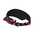 thumbnail image 2 of Balery American Stars1 Sport Wear Athletic Visor Sun Sports Visor Hat Visor Adjustable Cap for Women and Men (One Size), 2 of 7
