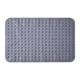 thumbnail image 2 of Alfombrilla de baño antideslizante de PVC para de pies con ventosas y orificios de drenaje, alfombrillas de baño s, alfombrilla de Gris oscuro Baoblaze alfombras de baño, 2 of 8