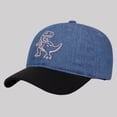 thumbnail image 5 of CYRBOKO Cotton, Adjustable Cotton Outdoor Breathable Baseball Caps for Kids Dark Blue Size 2-6 T, 5 of 6