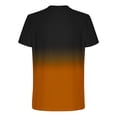 thumbnail image 4 of Styesk T-Shirts pour Homme Hommes Imprimé Col Rond Décontracté Mode Manches Courtes Chemisiers Col Rond Chemises, 4 of 4