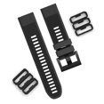 thumbnail image 2 of Correa de reloj de silicona de 10 bucles de 20 mm, hebillas de correa de reloj de goma, correa de reloj deportivo, hebillas de repuesto para correa de reloj Garmin, anillo de retención de reloj, reloj, 2 of 5