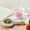 Pink, variant on openpig Water Dipper, Folding Bath Ladle, Water Ladle Collapsible Spoon Scoop Cup, Plastic Water Scoop for Kitchen Ladles Bathroom Washing (Grey)