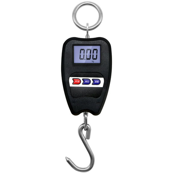 200kg/440lb Crane Scale Digital Industrial Hanging Scale Heavy Duty Hanging Hook Scales Stainless Steel Weighing Indoor&Outdoor