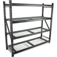 thumbnail image 3 of WEN Four-Tier Industrial Steel Storage Rack with Adjustable Shelving and 8000-Pound Capacity, 3 of 6