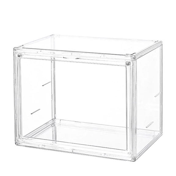 Large Plastic Storage Bin with Lid, Dustproof Home Organizer Box, Multipurpose Container